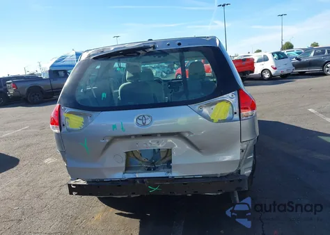 2014 Toyota Sienna L V6 7 Passenger from USA, damaged, VIN 5TDZK3DC9ES465663